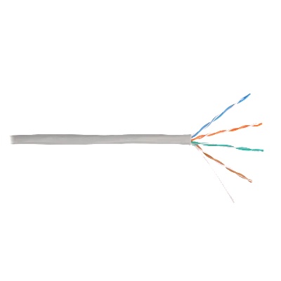 NIKOMAX Въздушен кабел U/UTP CAT5e PVC, BC, 24AWG, вътрешен, 305m, сив NMC 4100A-GY (NMC 4100A-GY)