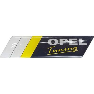 Samolepka živicová na zásterky Opel