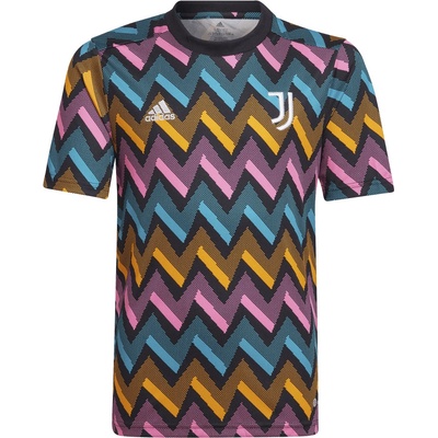 adidas Juventus FC černá/růžová/oranžová/tyrkysová