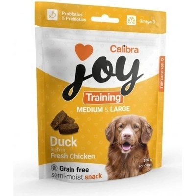 CALIBRA Joy Dog Training Medium & Large Duck & Chicken tréninkový 300 g
