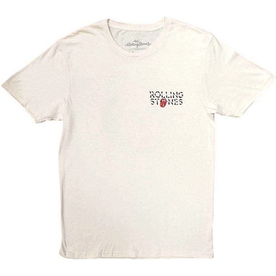 The Rolling Stones Hackney Diamonds Circle Label (Back Print) Natural XL Риза (RSTS236MNAT04)