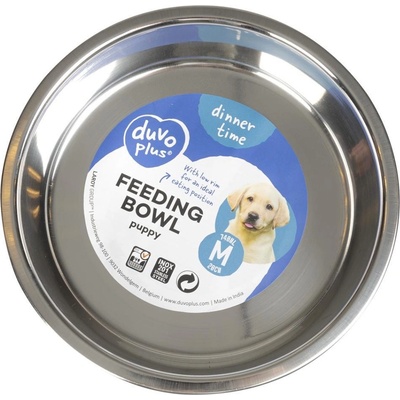DUVO+ Inox nerezová pre šteňatá priemer 20 cm - 0,74 l