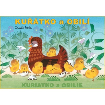 Omalovánky A5 Kuřátko a obilí