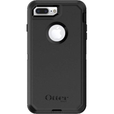 OtterBox Defender Case - изключителна защита за iPhone 8 Plus, iPhone 7 Plus (черен)