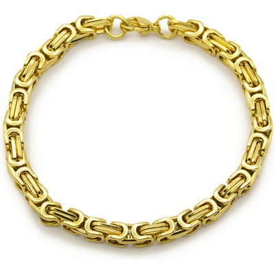 BRUNOshop.cz Náramek BYZANTSKÝ VZOR GOLD S4493