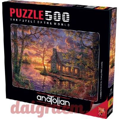 Anatolian Пъзел anatolian 3608 - 500 части - Скривалище (p3608)
