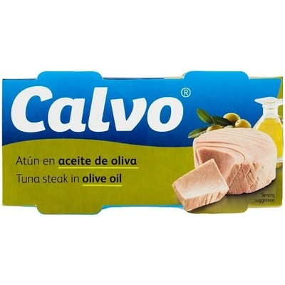 Calvo Tuniak v olivovom oleji 2 x 80 g