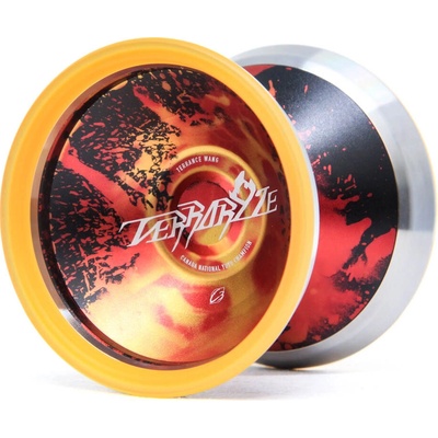 C3yoyodesign Terrarize Bimetalové Yoyo Oranžová Černá