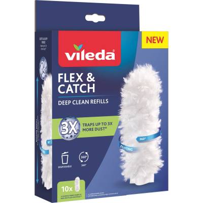 Vileda РЕЗЕРВА ЗА ЧЕТКА ЗА ПРАХ vileda flex and catch 10БР (179261)