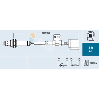 Lambda sonda FAE 75612