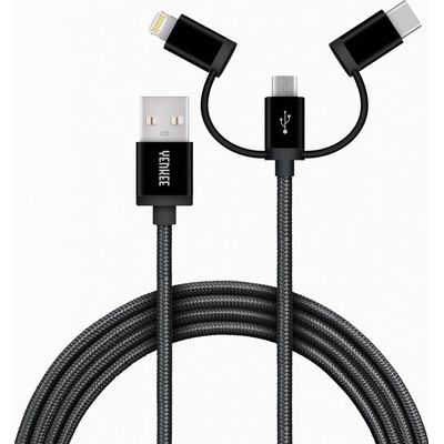 Yenkee YCU 400 BK USB, 1m
