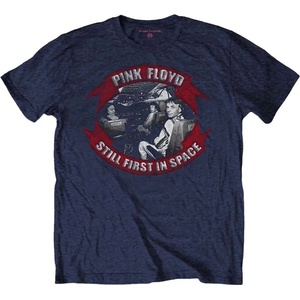 Pink Floyd First In Space Vignette Navy Blue L Риза (PFTEE139MN03)