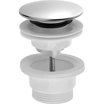 Bruckner - Сифон за мивка CLICK-CLACK Ø 6, 3 см неръждаем (SH0321)