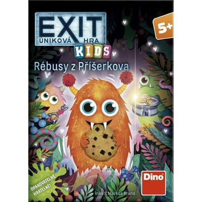 Dino Exit úniková hra pro děti Rébusy z Příšerkova