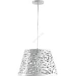 Onli - Пендел RICKY 1xE27/15W/230V Ø 40 cm бял (OL0531)