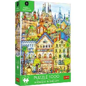Trefl Пъзел Trefl от 1000 части - Полунощ в Барселона (12074)