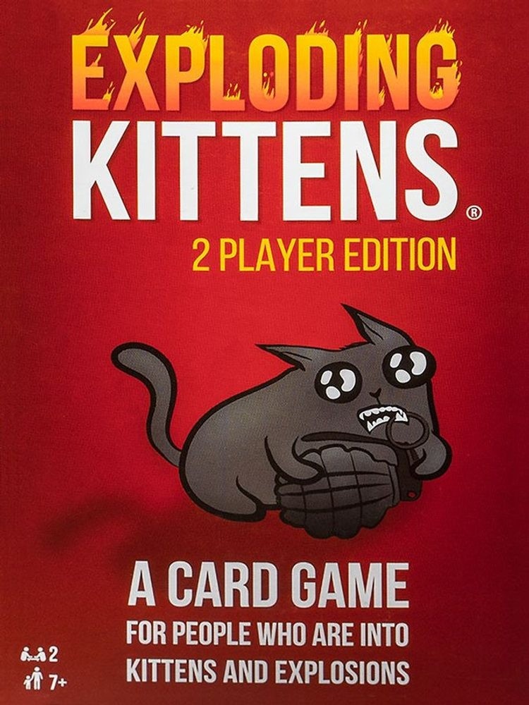 Exploding Kittens Exploding Kittens: 2 player edition
