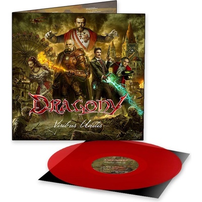 Dragony - Viribus Unitis Vinyl Clear Red LP