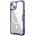 Nillkin Nature TPU Pro Magnetic Case - хибриден удароустойчив кейс с MagSafe за iPhone 13 (син)