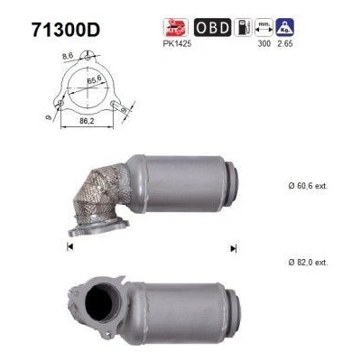 Katalyzátor AS 71300D