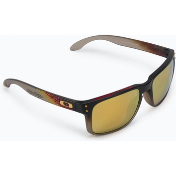 Oakley Holbrook troy lee design black fade/prizm 24k поляризирани слънчеви очила