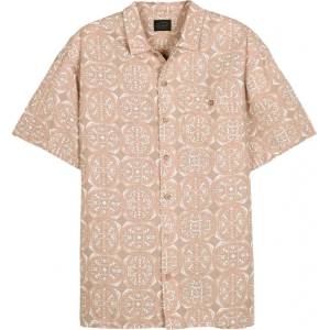 Oxbow Мъжка риза с копчета Oxbow Darts Short Sleeves Shirt - Tan - размер M (033-3022-0212)
