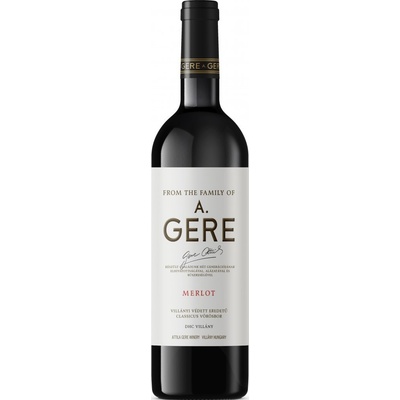 Gere Merlot suché červené 2019 13,5% 0,75 l (holá láhev)