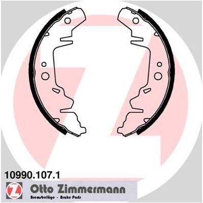 Sada brzdových čeľustí ZIMMERMANN 10990.107.1