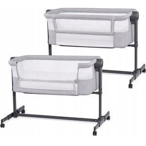 KinderKraft Бебешка кошара KinderKraft - Nestee UP 2, Grey (NEW024923) - ozone