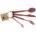 KUPILKA Cutlery sada príboru v balení, červená (30250253B)