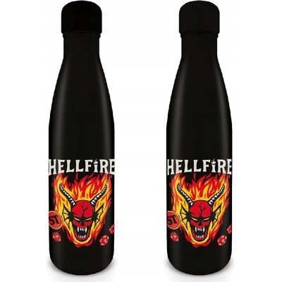 Stranger Things termoska 540 ml černá