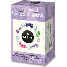 Leros Cold Brew Levandule ledový čaj k luhování za studena 20 x 1,2 g