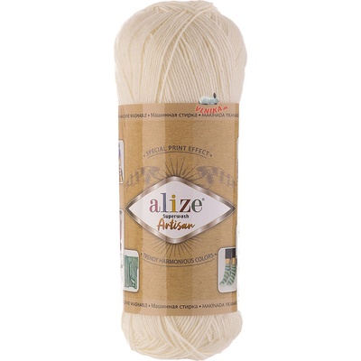 Alize Příze Superwash Artisan Varianta: 01
