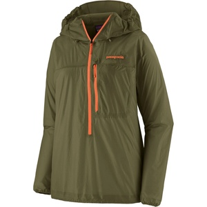 Patagonia Дамско ветрозащитно яке Patagonia Women's Houdini Rock Jacket Windproof jacket - Basin Green - размер XXL (118-0436-0116)