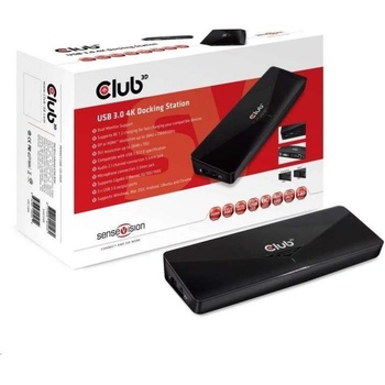Club3D USB 3.0 4K Docking Station CSV-3103D