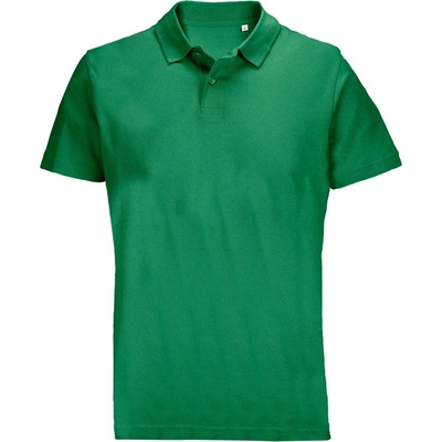Sol´s Collection polokošile Pulse piqué krýtký rukáv unisex COT25450252001-kelly green