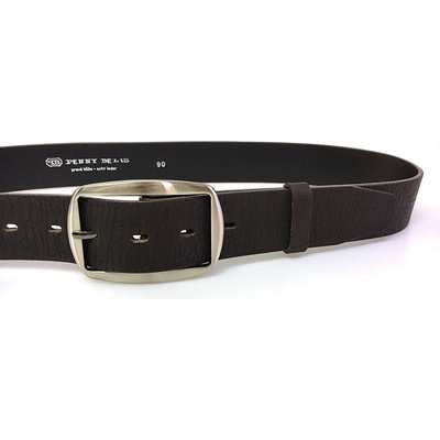 Penny Belts dámský kožený opasek 117V440 tmavě hnědý