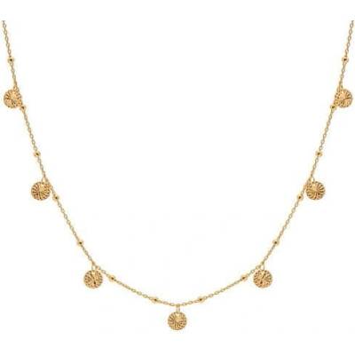 Hot Diamonds Módny pozlátený náhrdelník s príveskami jac jossa embrace CH108