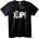 NOONEBRAND Тениска YUP! с мече - M, Black