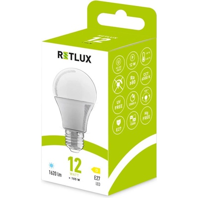 RETLUX RLL 608 A60 E27 bulb 12W DL D