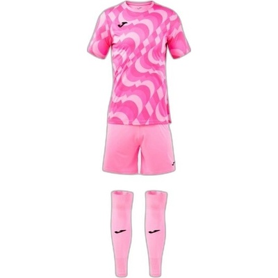 Joma Brankářský set Area fluo růžová