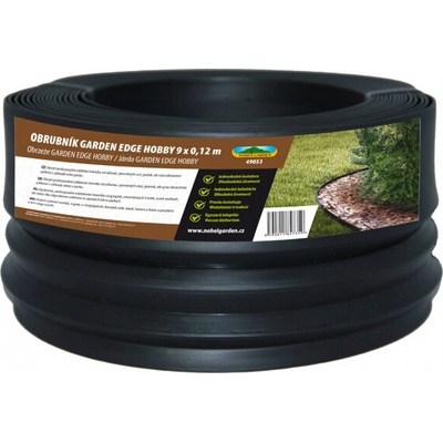 Obruba GARDEN EDGE skrytá černá d2mm 9x0,12m