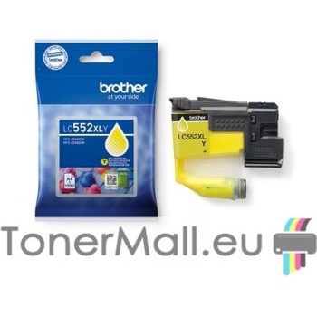 Brother Мастилена касета BROTHER LC552XLY Yellow
