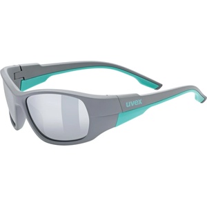uvex Детски слънчеви очила Uvex Kid's Sportstyle 514 Mirror Cat. 3 Sunglasses - Grey Matt - размер One Size (205-3822-0311)