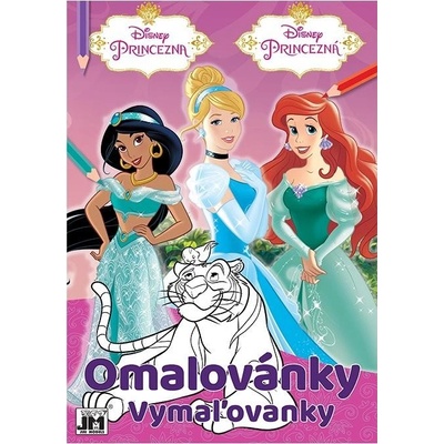 Omalovánky A4 Disney Princezny Jiří Models
