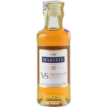 Martell VS Koňak 40% 0,03 l (čistá fľaša)