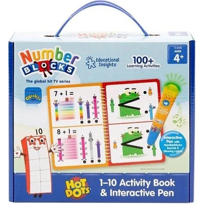 Learning Resources Образователен комплект Learning Resources - Numberblocks, с интерактивна писалка (EI-2550)