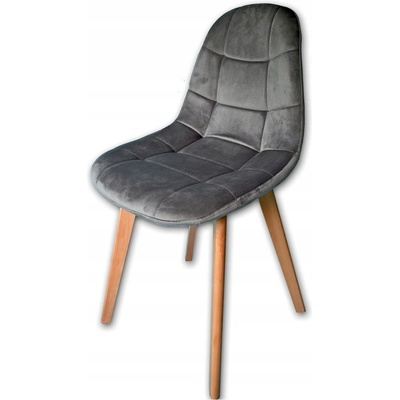 ShopJK Velúr Classic svetlosivá