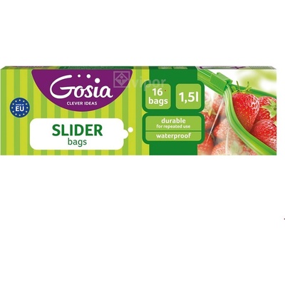 Sáček PE 18 x 21 cm se zipem/1,5 l. (16 ks) – Zboží Dáma
