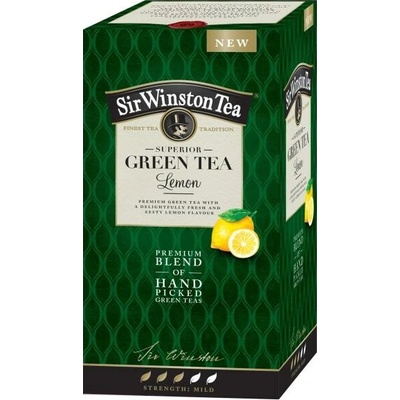 Sir Winston Tea GREEN TEA Lemon zelený čaj 20 x 1,75 g